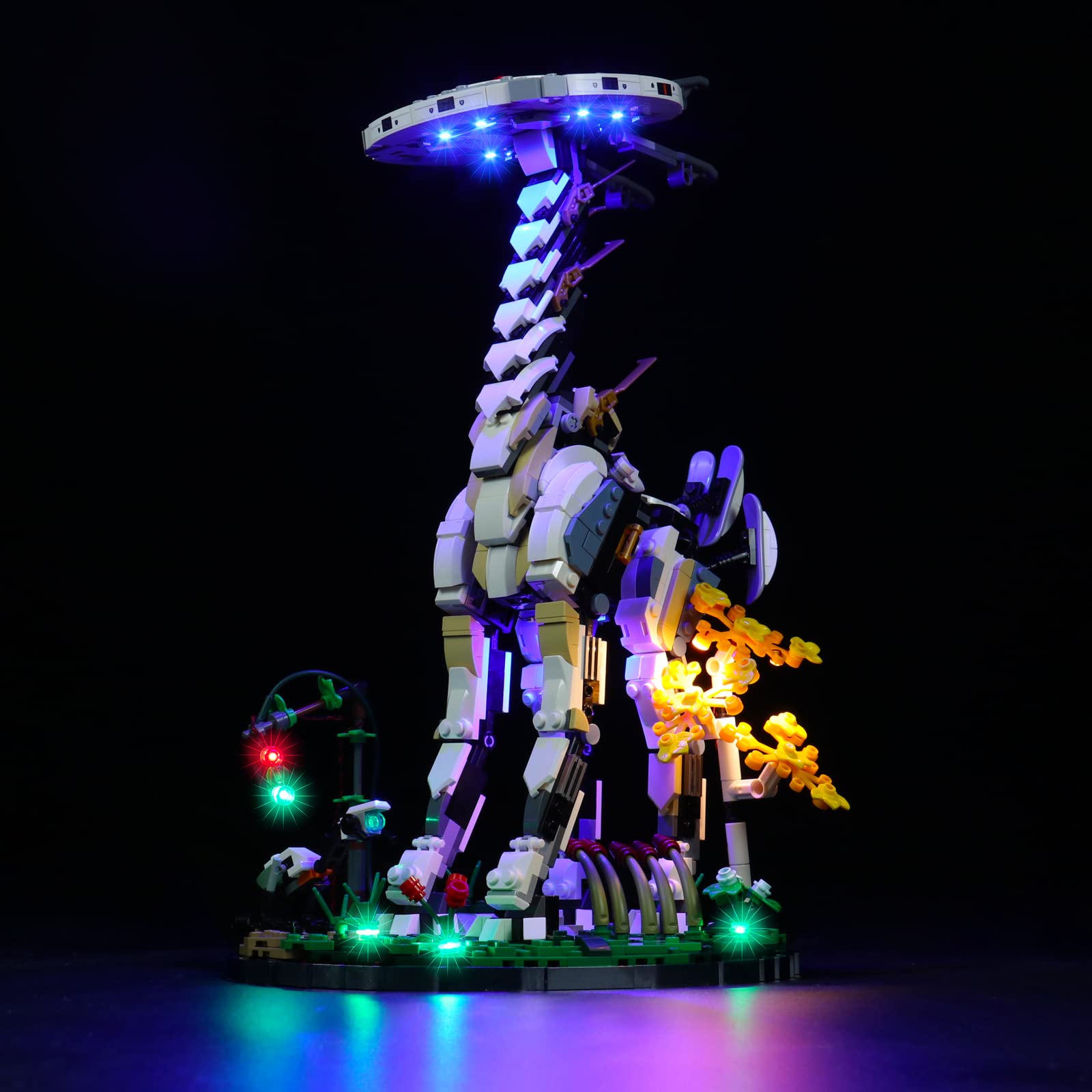 BrickBling LED Lighting Compatible with Lego 76989 Horizon Forbidden West: Tallneck Building Set, Creative Lights Compatible wit