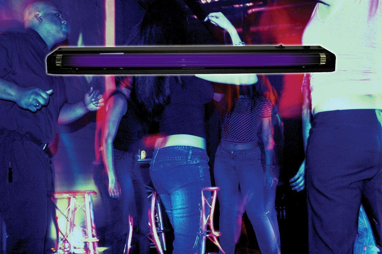 American DJ BLACK-24BLB 24 Black Light Fixture with bulb