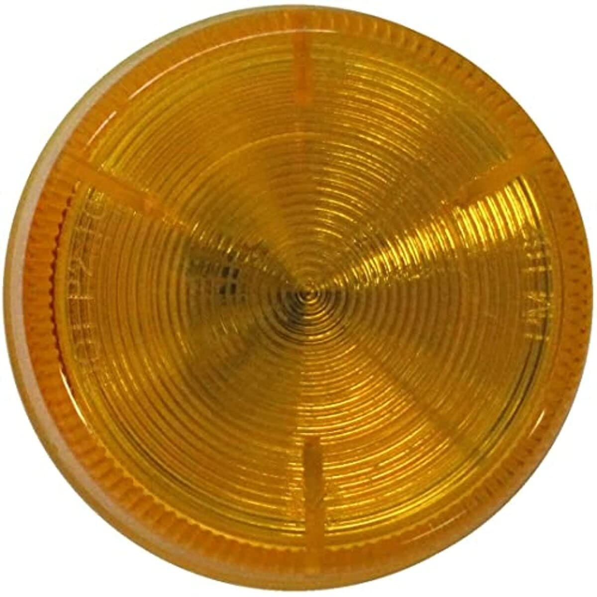 Peterson Round Amber Clearance Side Marker Light - High Visibility, Durable Design