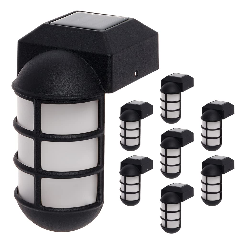 GreenLighting Marina Solar Post Cap Lights - Fits 4x4 Nominal Wood, Outdoor Solar Powered, Fence, Landscaping, Deck, Garden - Br