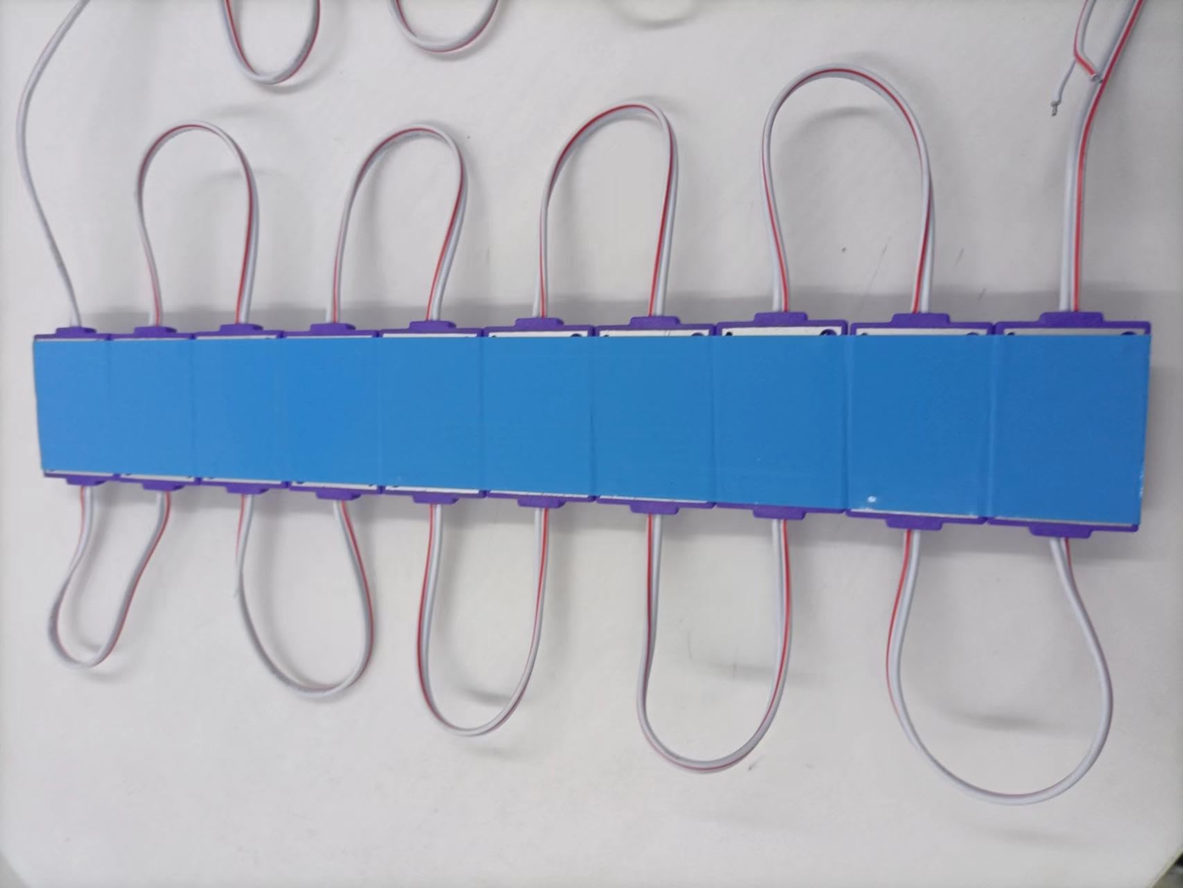 Purple 12V Led Module With Lens 2.0W For Light Box With Tape Adhesive Back (20Pcs Pack)