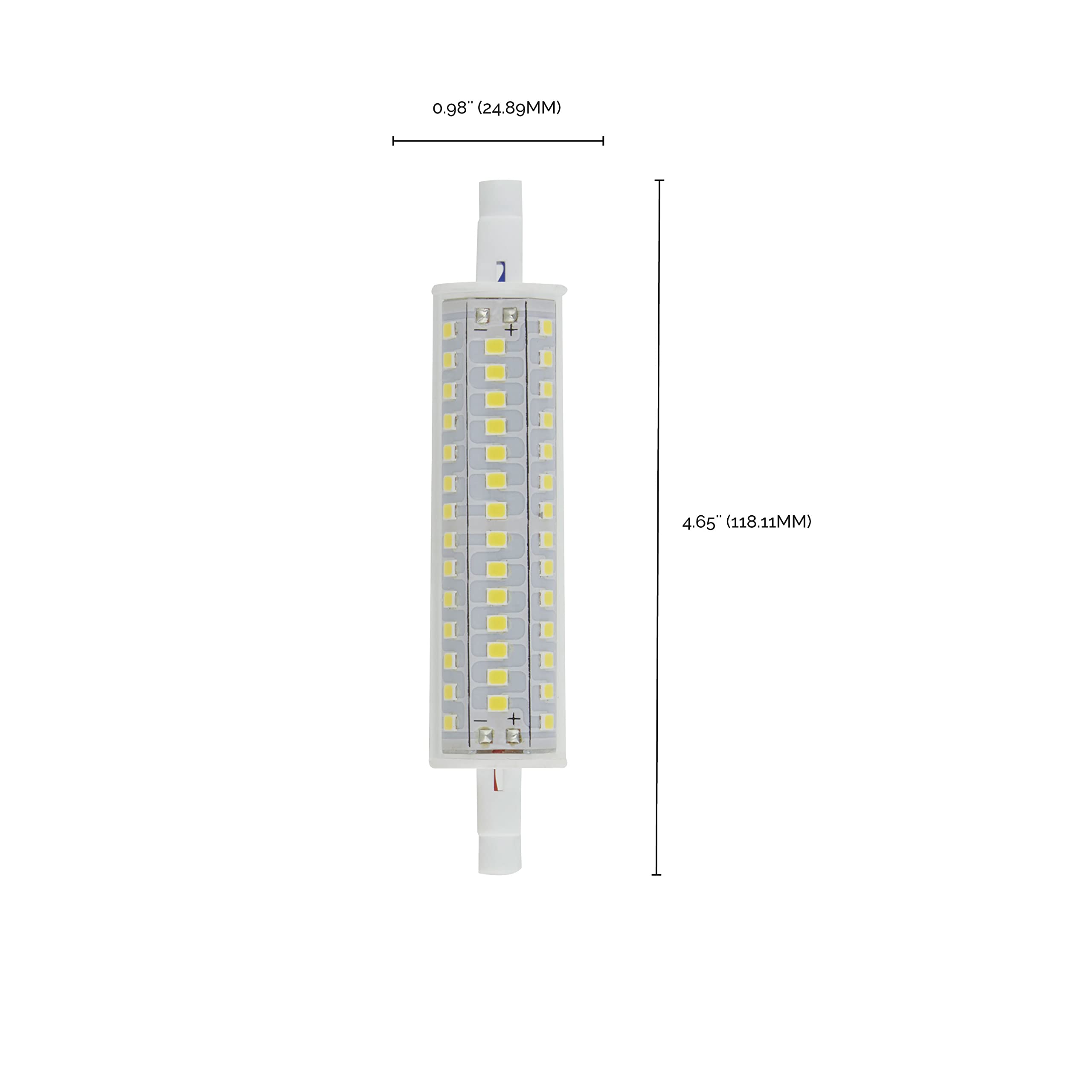 Satco (S11222) 10 Watts T3 Led Bulb - 3000K (1 Led Light Bulb)
