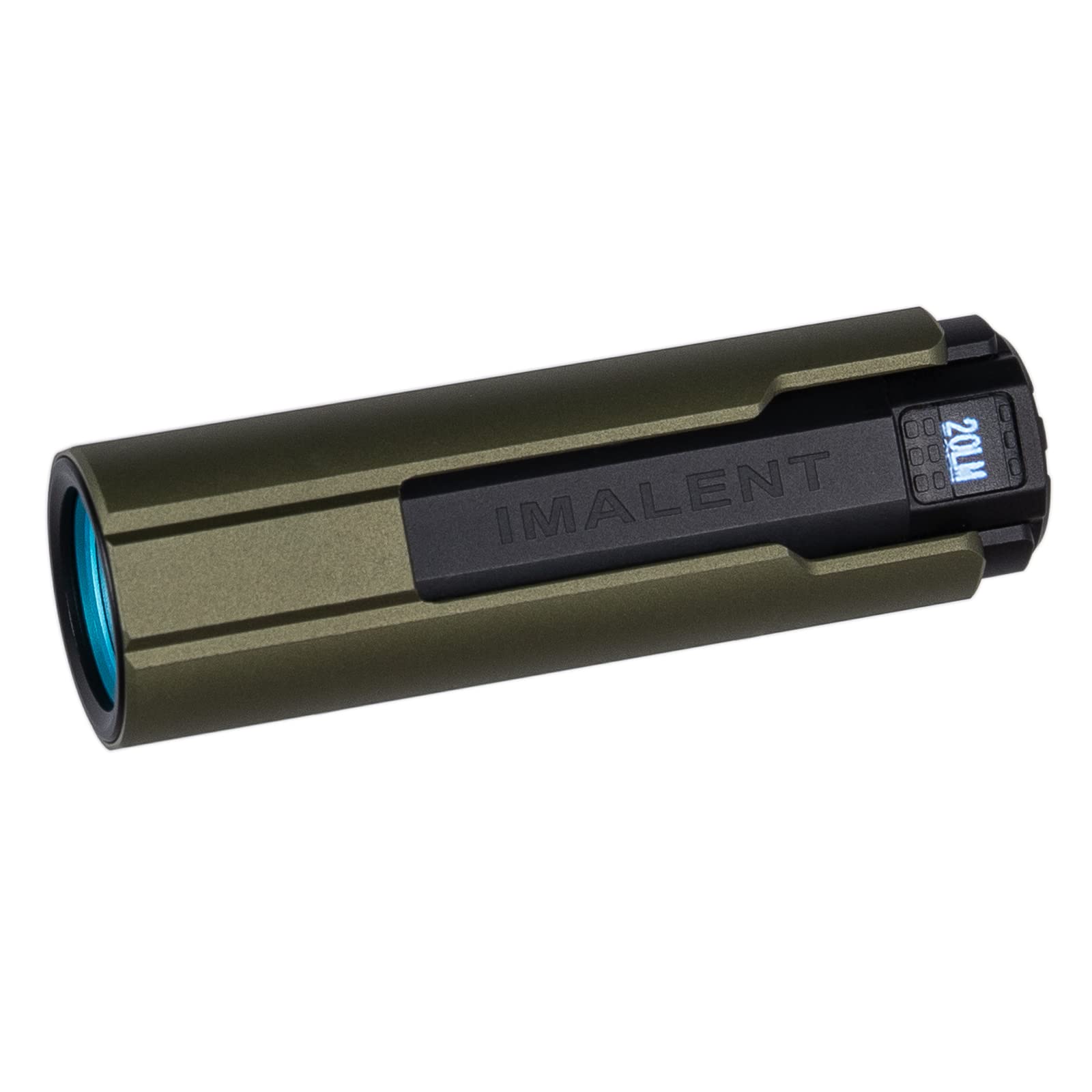 IMALENT LD70 EDC Flashlight, 4000 Lumens, Aluminum, Small, Green