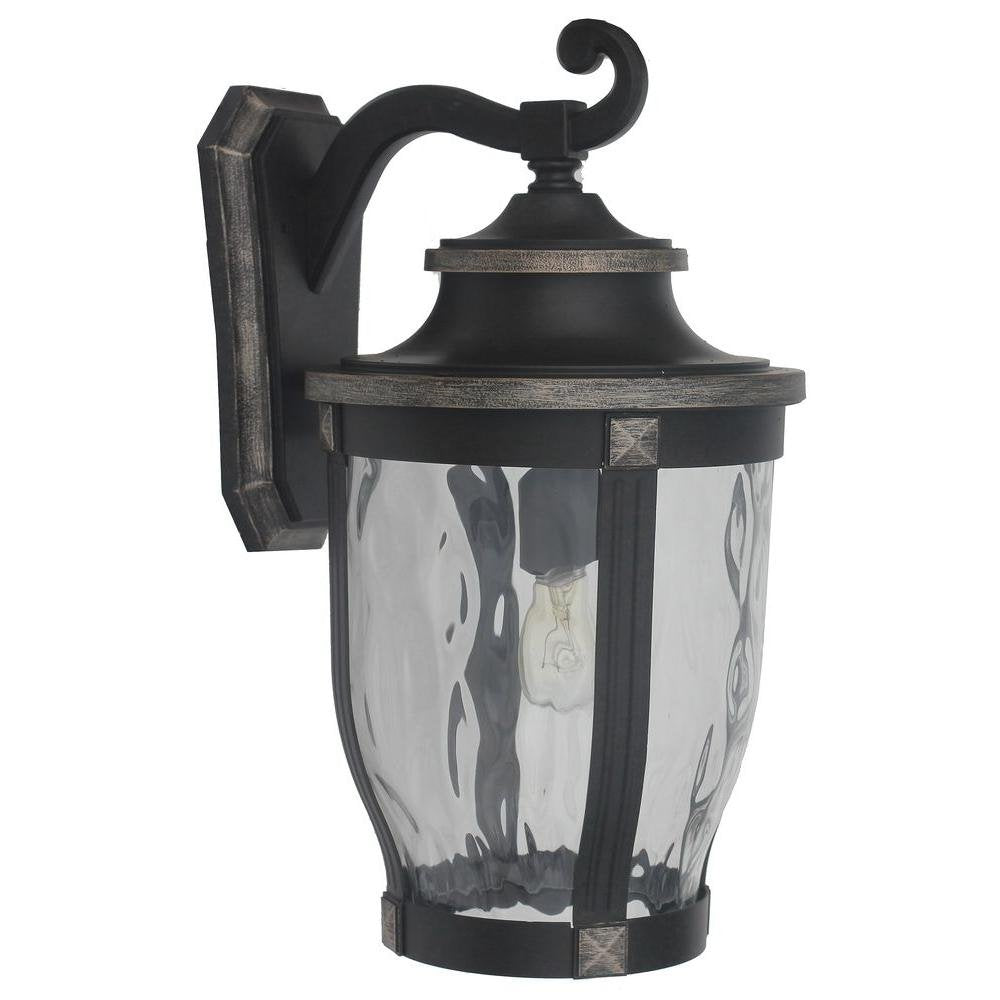 Home Decorators Collection McCarthy 1Light Bronze Outdoor Wall Mount
