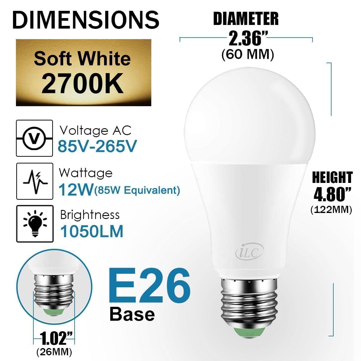 ILC LED Light Bulb - Thumbnail 5