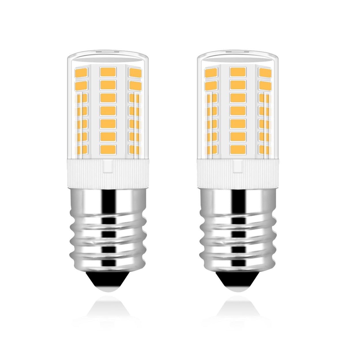 Lflampon Kei D28K Kel 2812 Freezer Light Bulb 4W Kei D28X Kel2816X Refrigerator Bulb 3W Ac120V 5304517886 Replacement E17 Led Bu