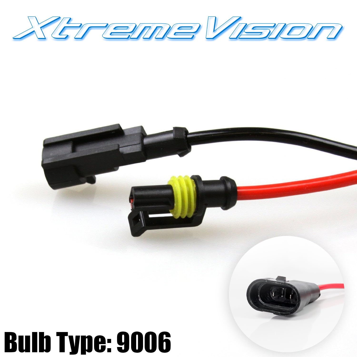 XtremeVision HID Xenon Replacement Bulbs - 9006 - 10000K Dark Blue (1 Pair)
