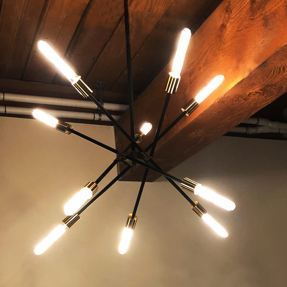 Dimmable E26 Light Bulb 6W Equal 60 Watt Edison Led Light Bulb Ac120V Warm White 2700K Edison Light Bulbs 60 Watt 600Lm T10 Led