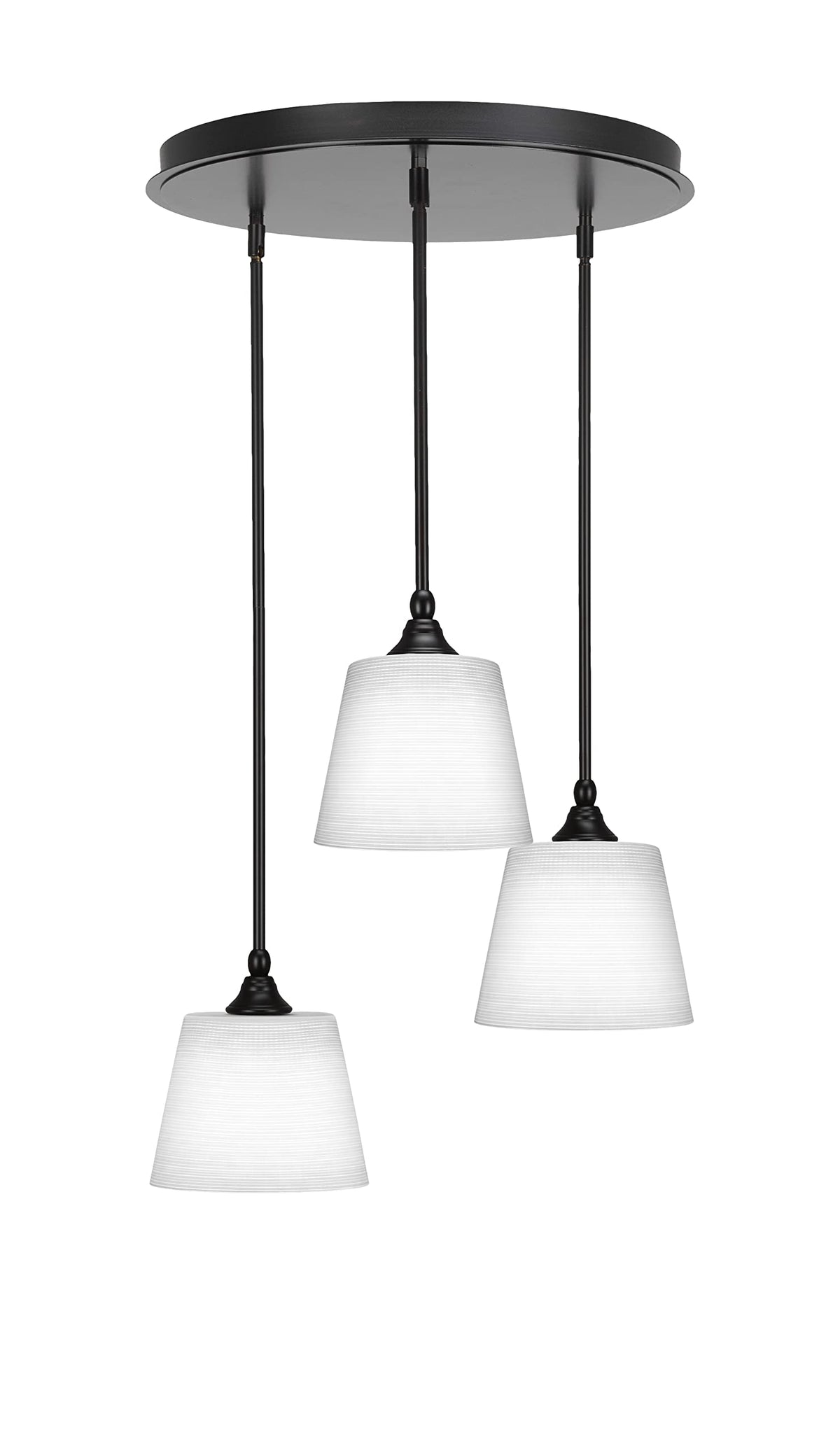 Empire 3 Light Cluster Pendalier in Espresso Finish (2183-ES-4081)