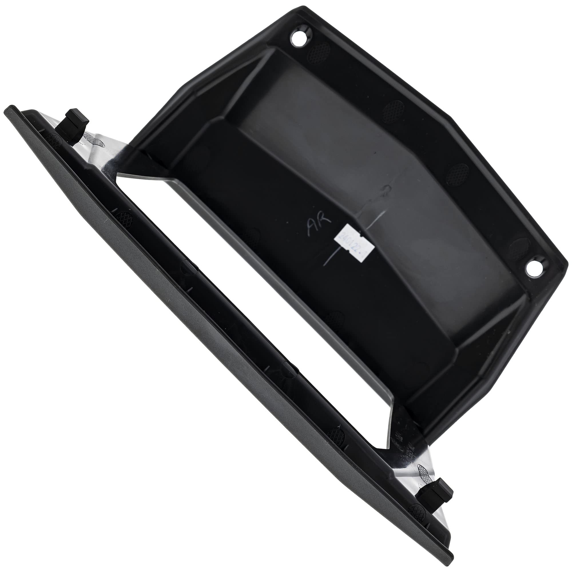 Polaris RZR Bezel Display, 7 in, Gloss Black, Genuine OEM Part 5455347-070, Qty 1