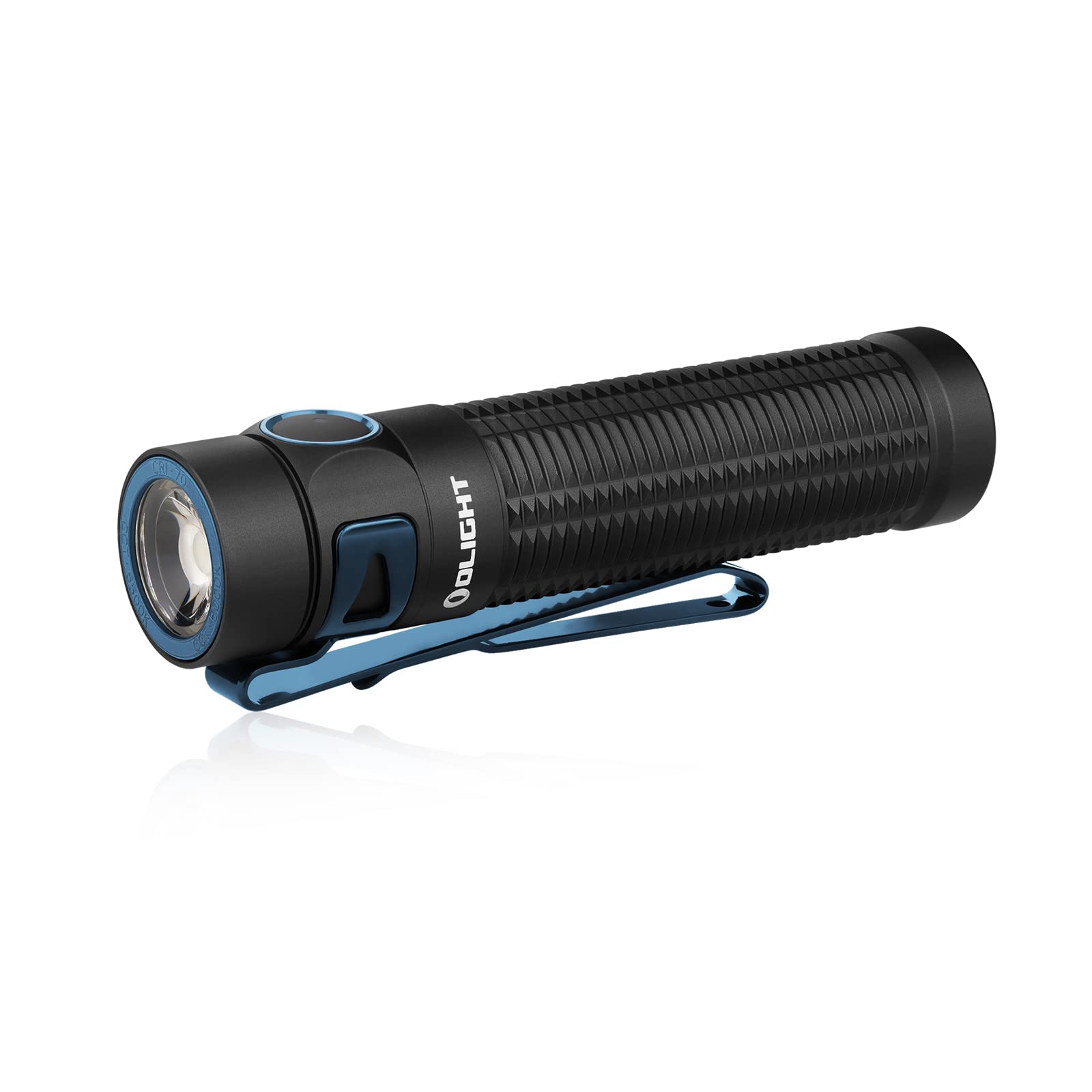 OLIGHT Baton3 Pro Flashlight 1500 Lumens EDC Rechargeable Aluminum Black Cool White, Model O-BATON3PRO-BKCOOL#USFBA
