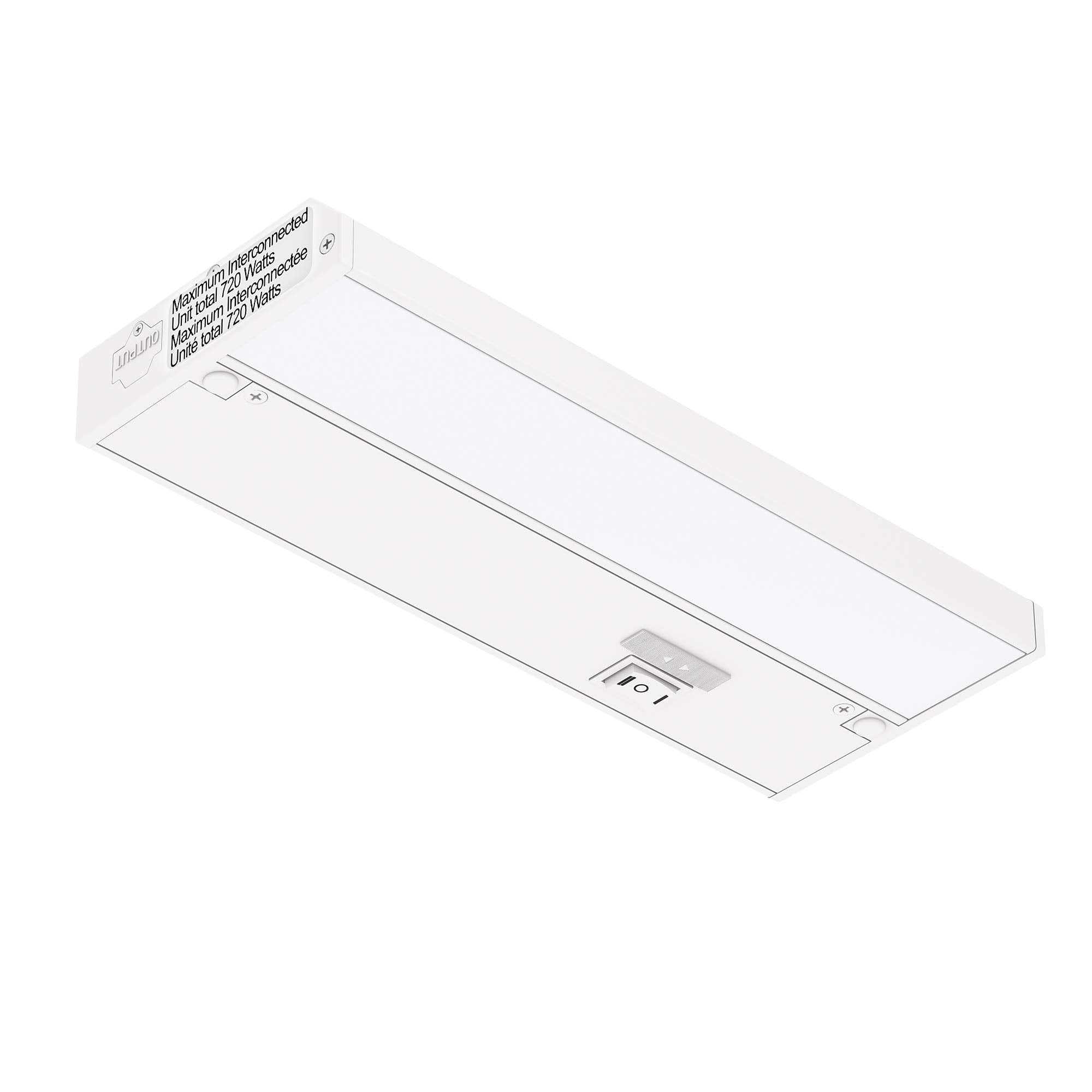 GETINLIGHT 9-inch LED Under Cabinet Lighting, Hardwired or Plugged-in, Warm White (2700K), Soft White (3000K), Bright White (400