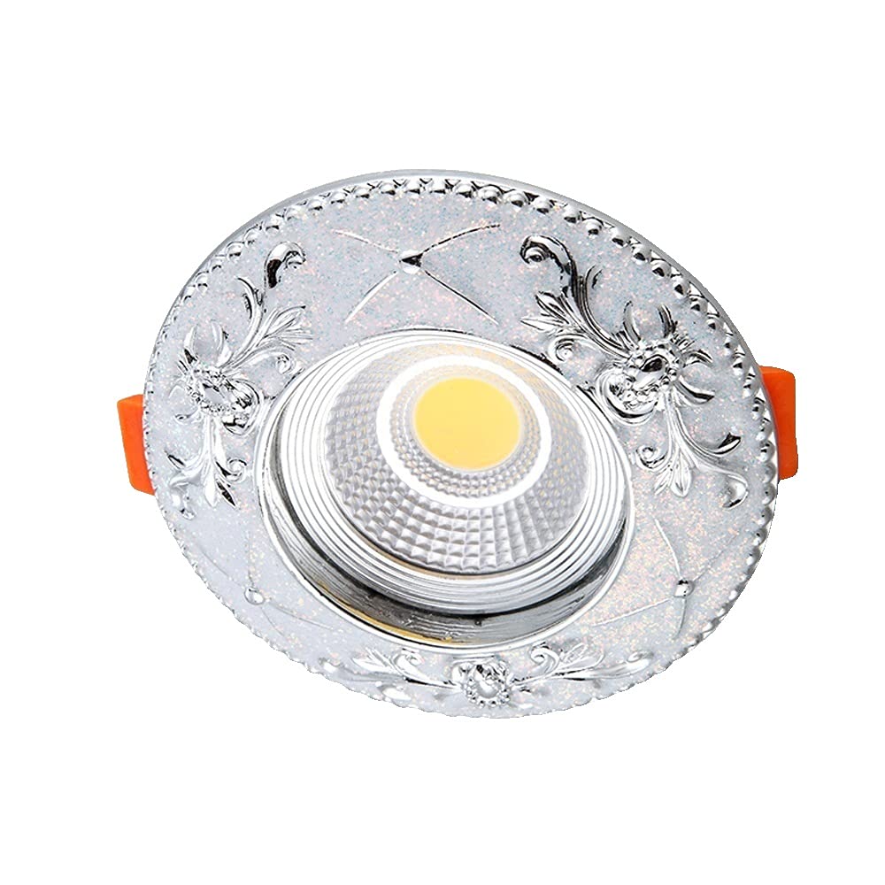 OZZKI Recessed Super Bright Embedded Ceiling LED Spotlight Bright High CRI Ceiling Lamp Recessed Lights Resin Round Anti-dazzle 