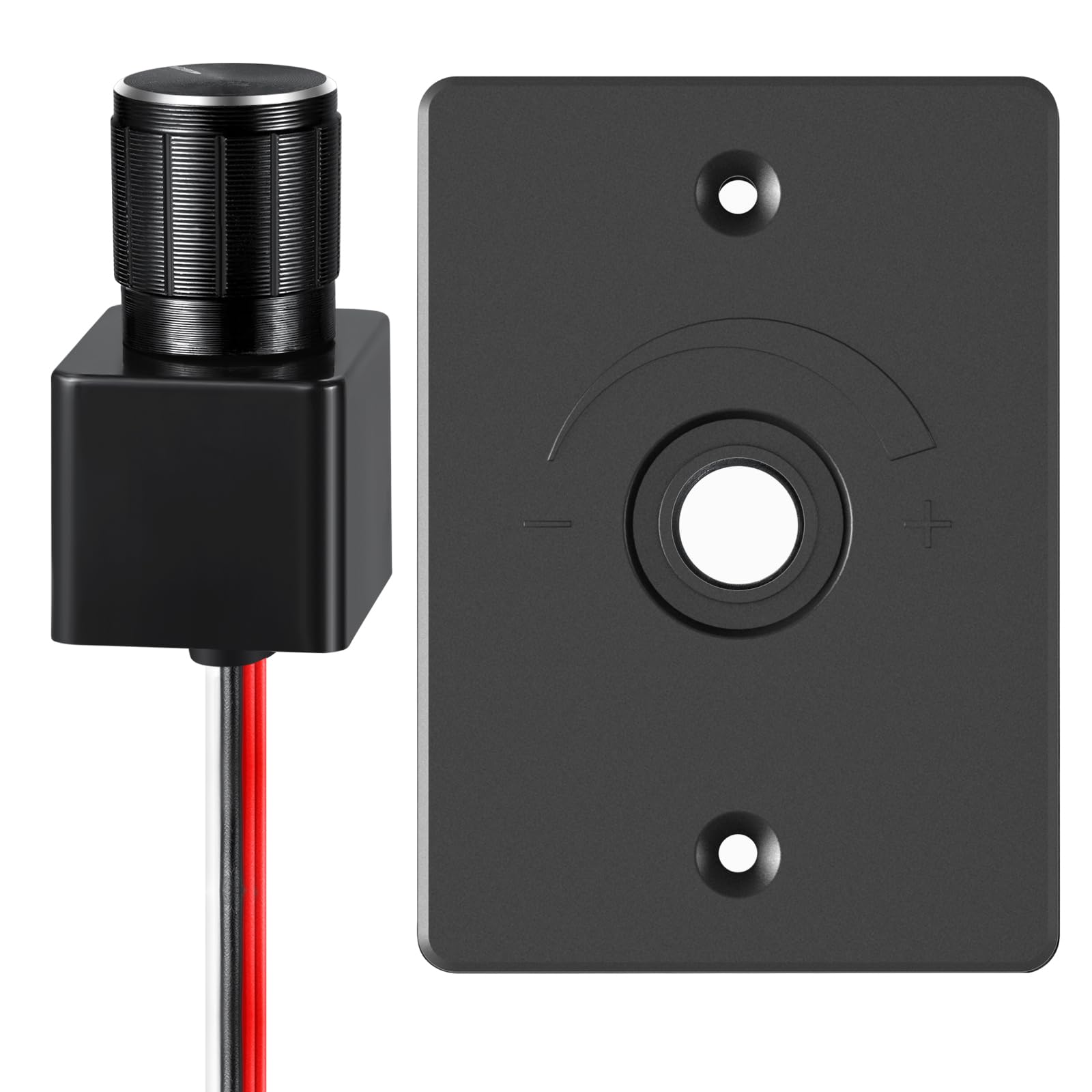 Obeaming 12V Light Dimmer 12 Volt PWM LED Dimmer Switch 6A 72W  for RV Boat Truck Camper Van Trailer Light Fixture  LED Band Lights Rotary Knob