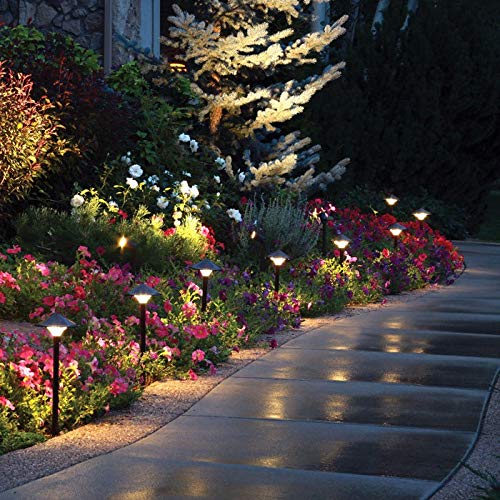 Makergroup T10 Wedge Base LED Light Bulbs 12VAC/DC, Warm White, 2-Pack, 1W for Outdoor Landscape Lighting