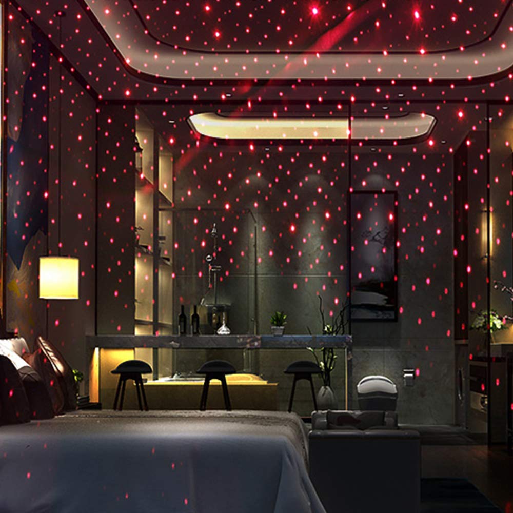 Usb Night Light, Bailongju Star Projector Night Light, Interior Car Lights, Bending Freely Portable Night Light Atmospheres Deco