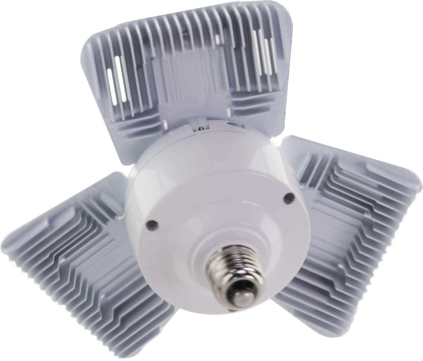 Satco LED Utility Bulb 60W, 4000K Cool White, Medium Base, Adjustable Beam Angle, 1 Count, Model S13118