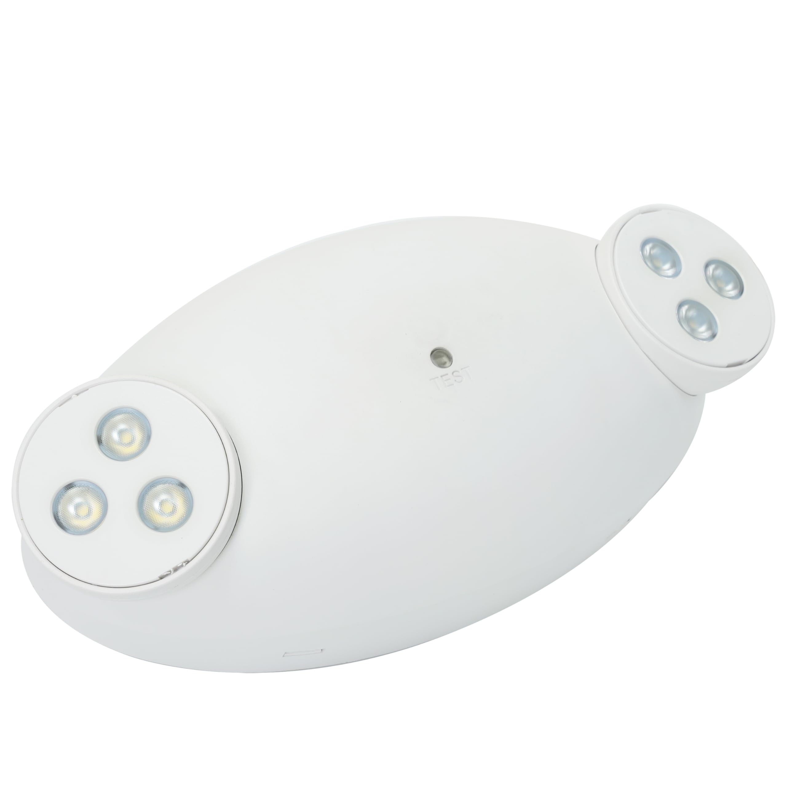RP Lighting + Fans Brady Double-Head LED Exit Emergency Light - White
