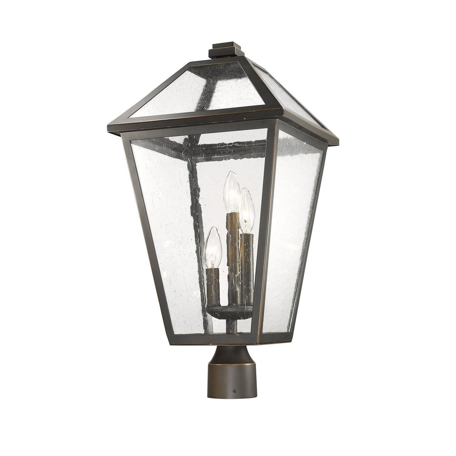 Z-Lite 3 Light Outdoor Post Mount Fixture, Stainless Steel, Seedy, 23.75x12.25x12.25, Model 579PHXLR-ORB