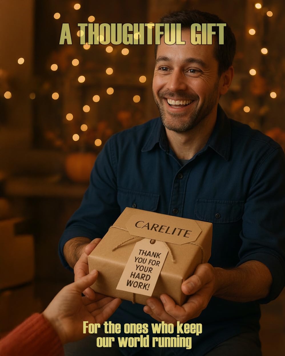 CARELITE Magnetic Work Light - 780 Lumen, Rechargeable, Durable, 1 Pack, Red, Model 1223R