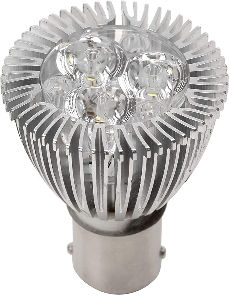 AP Products 016-1383-220 Standard BA15S Base Flood Reading Light - 220 Lumens, White (3100k)