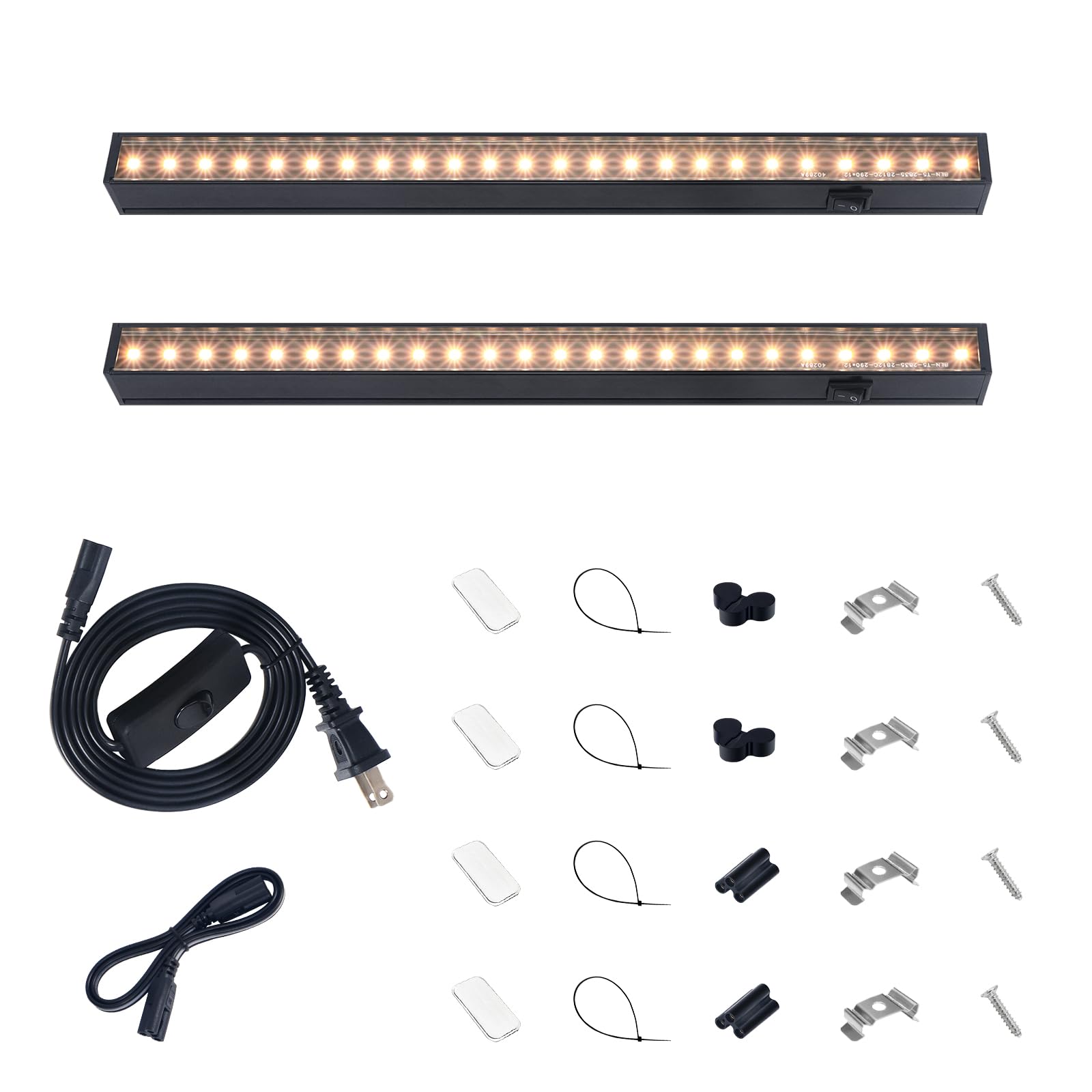 Barrina T5 Grow Lights For Indoor Plants Full Spectrum, 1Ft 10W (2 X 5W) Indoor Plant Light With Separate Switch, Linkable, Grow