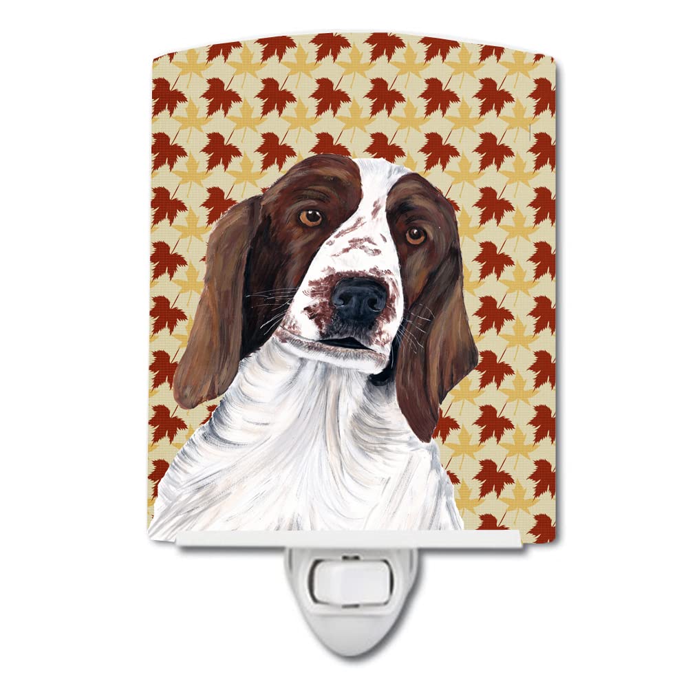 Carolines Treasures Ceramic Night Light, Welsh Springer Spaniel, 6x4x3in, Multicolor, Model SC9220CNL, UL-Certified for Bedroom and Nursery