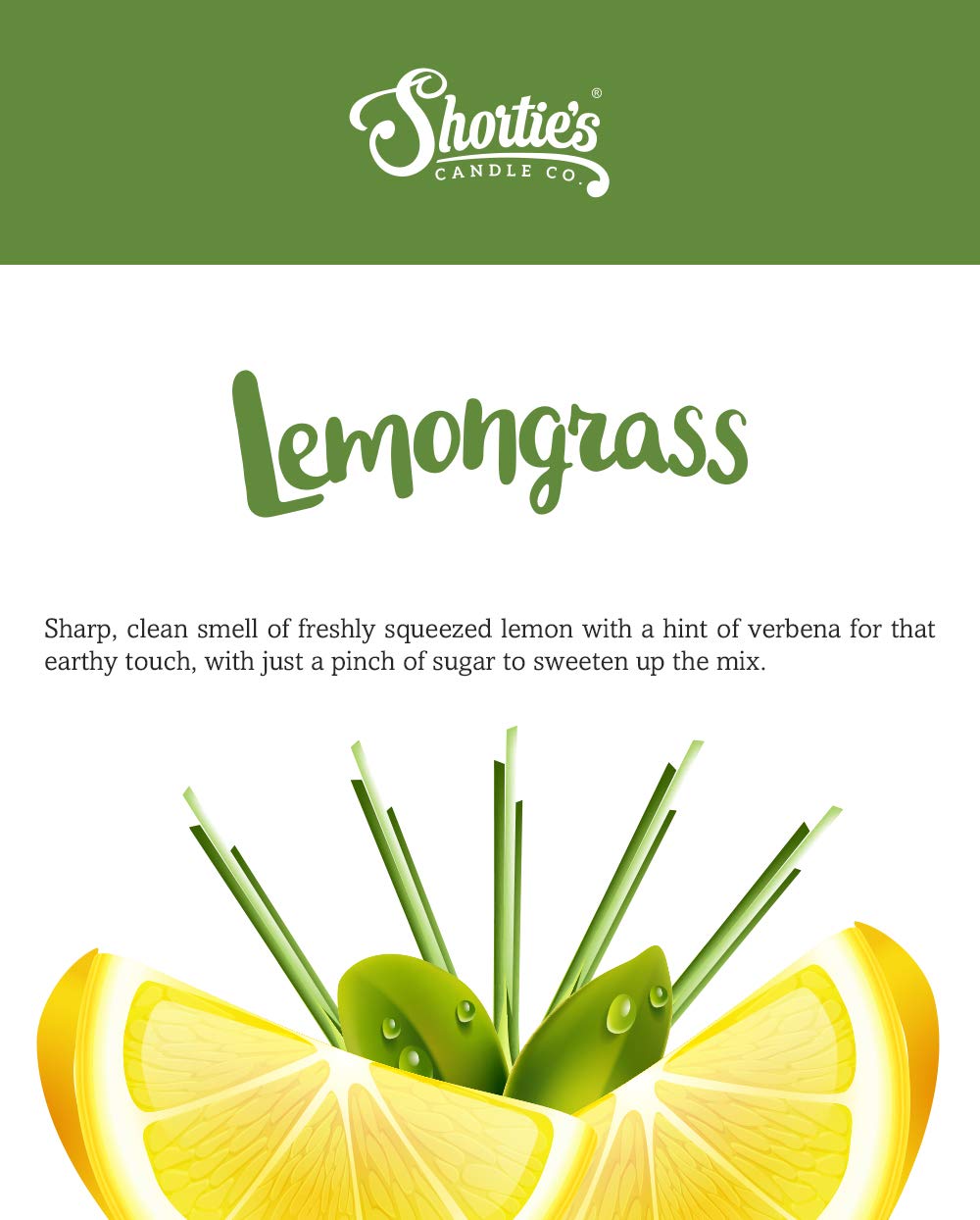 Lemongrass Premium Tealight Candles - 6 Yellow Highly Scented Tea Lights - Beautiful Candlelight - Made In The Usa - Fresh & Clean Collection