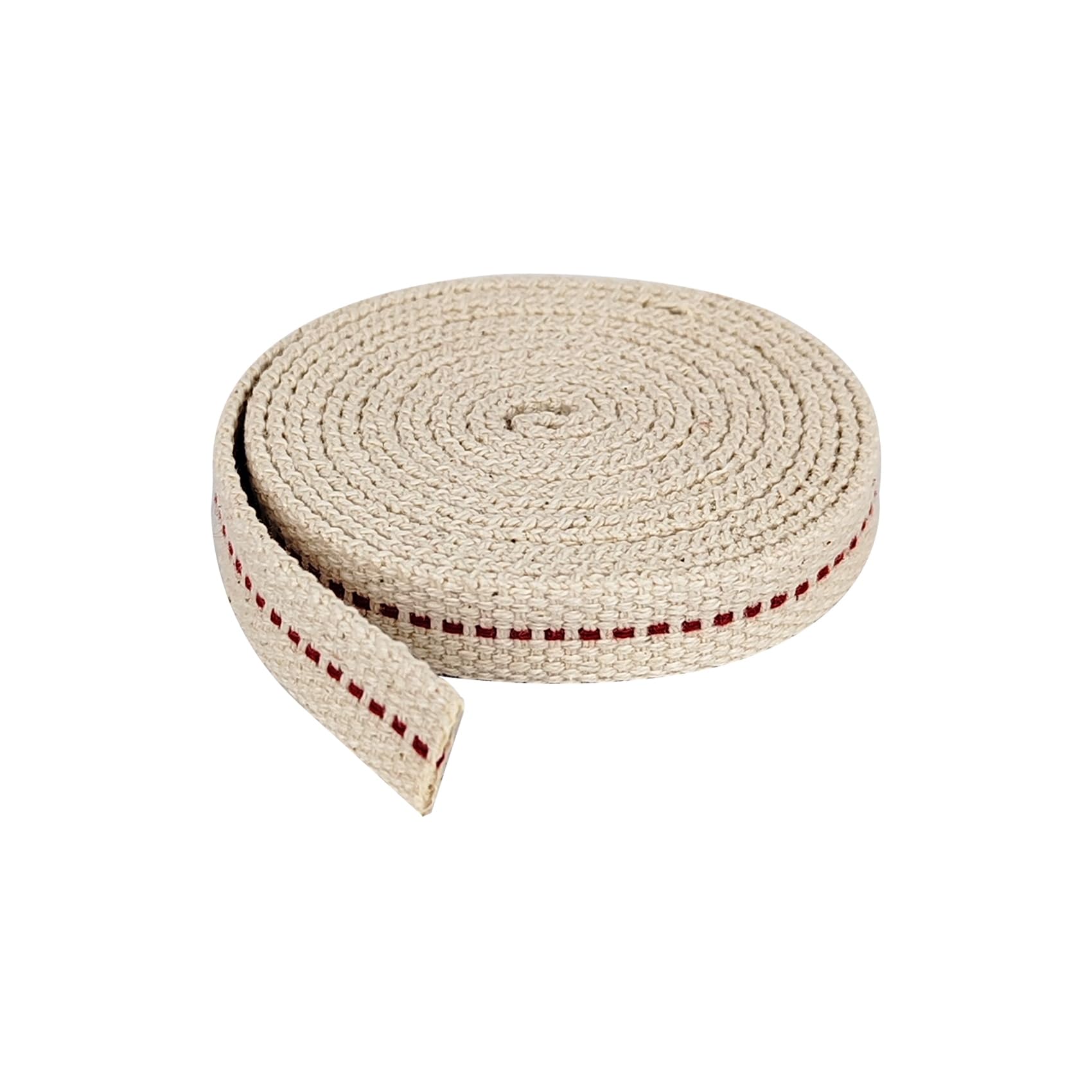 1 Roll / 6.5 Feet Oil Lamp Wick  1 Inch Flat Cotton Wick Replacement for Oil Lamps  Lanterns  Oil Burners (1  1)