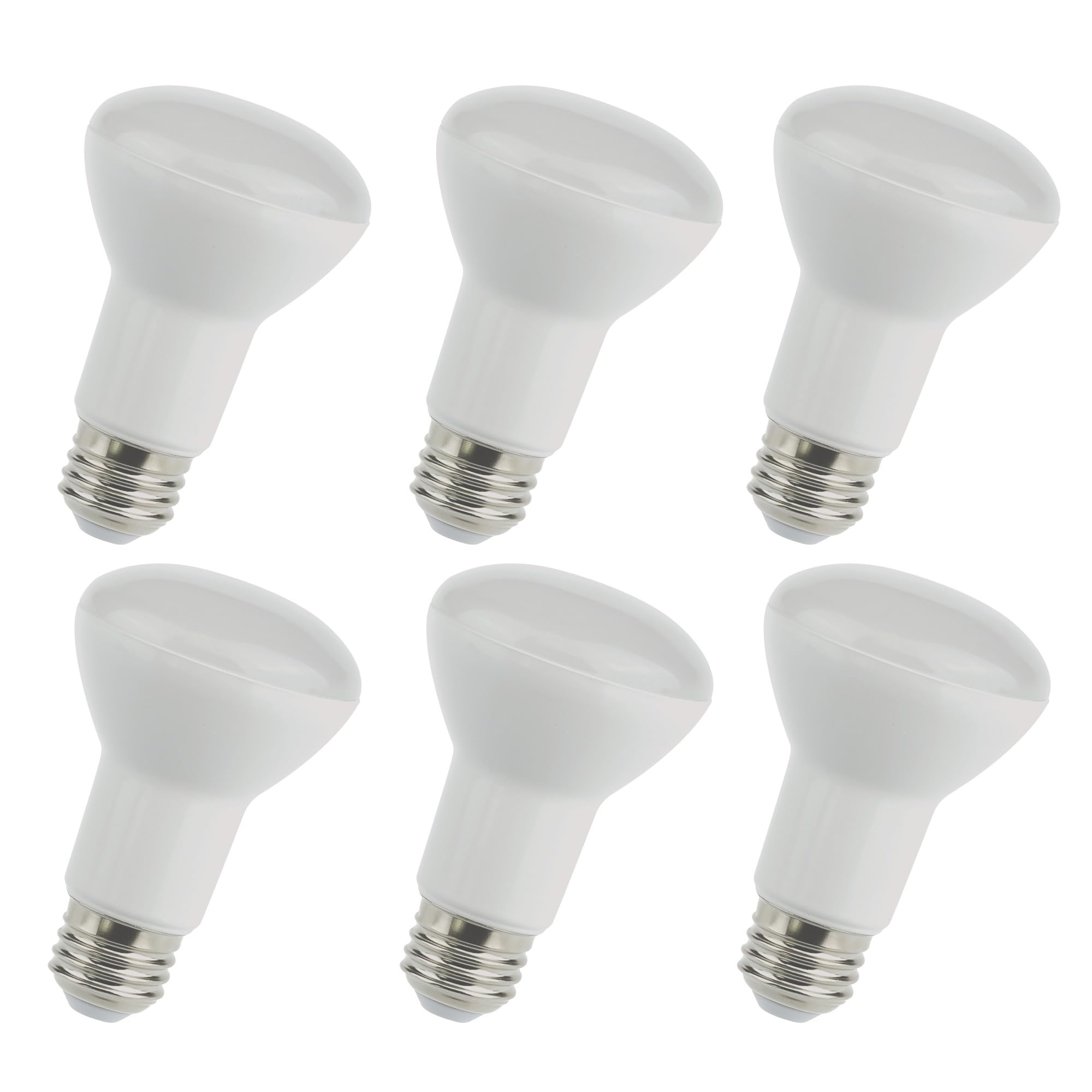 Elitco Lighting Led Br20 Bulbs 3000K, 8W, Dimmable, 6 Pack, 50