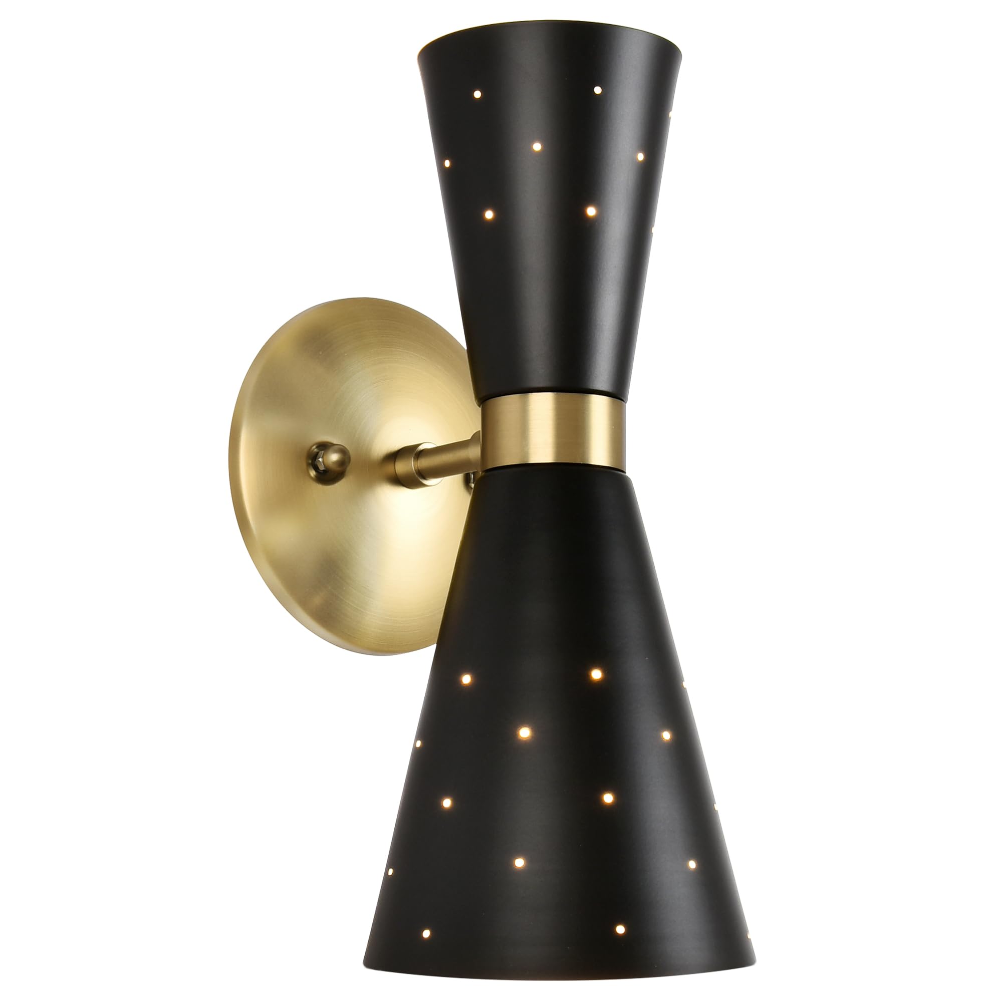 Black Wall Sconce Mid Century Modern Sconce Wall Lamps For Bedroom Industrial Metal Bathroom Vanity Light Bedside Sconce Light E