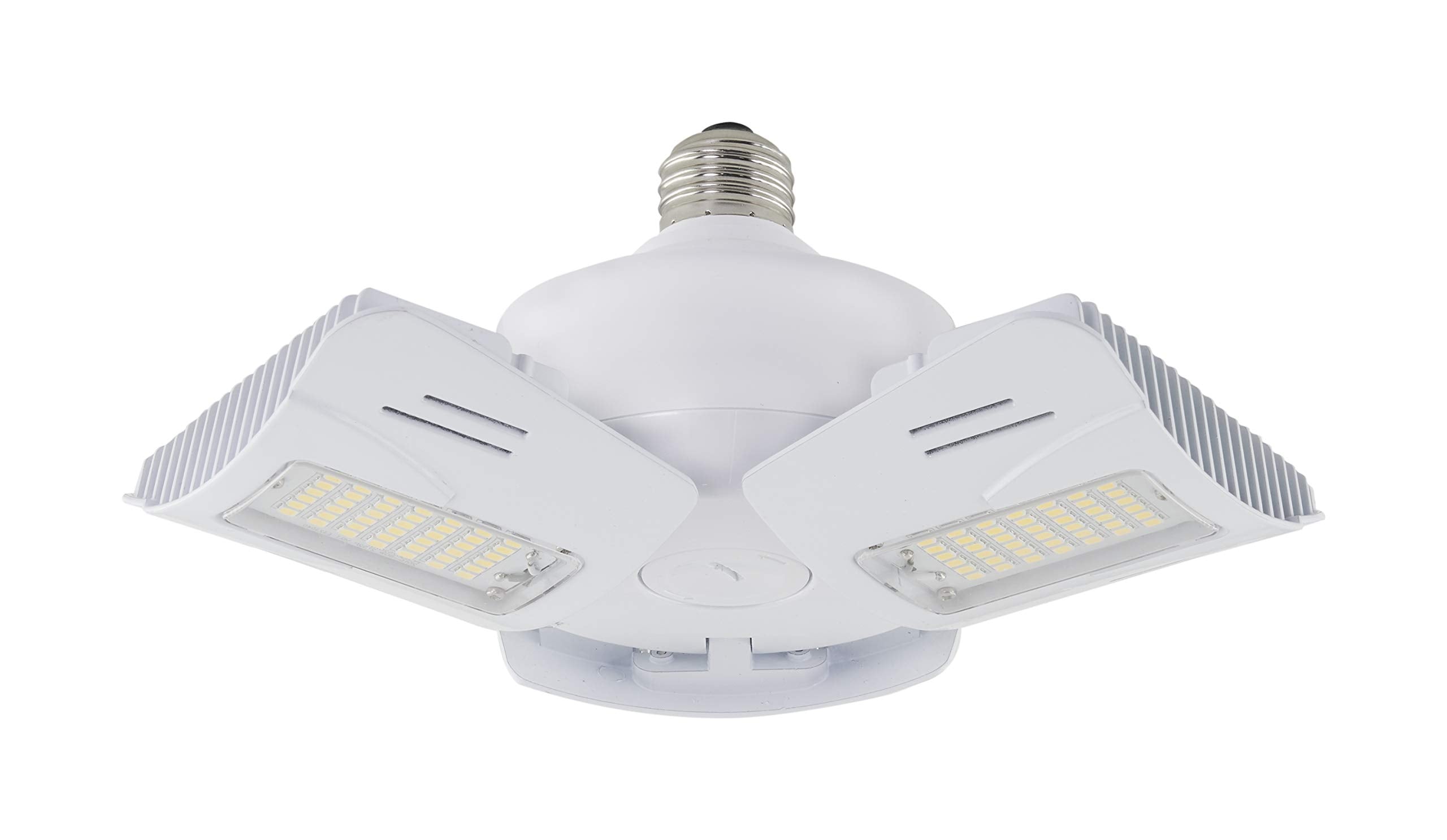 Satco LED Utility Bulb 60W, 4000K Cool White, Medium Base, Adjustable Beam Angle, 1 Count, Model S13118