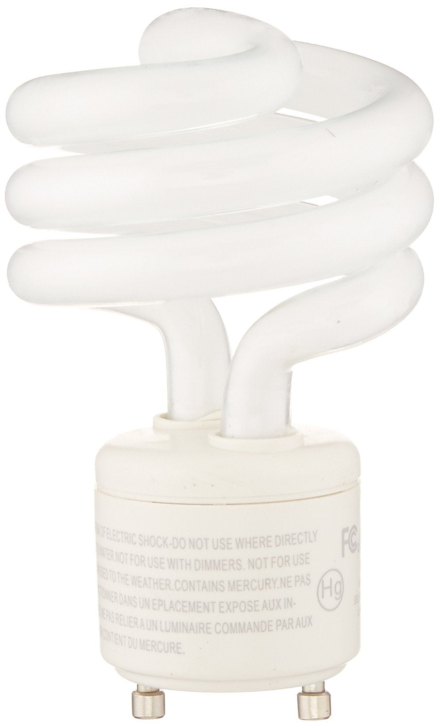 TCP CFL Spring Lamp, 75W Equivalent Bright White 3500K, GU24 Base, 1 Count, Model 33118SP35K