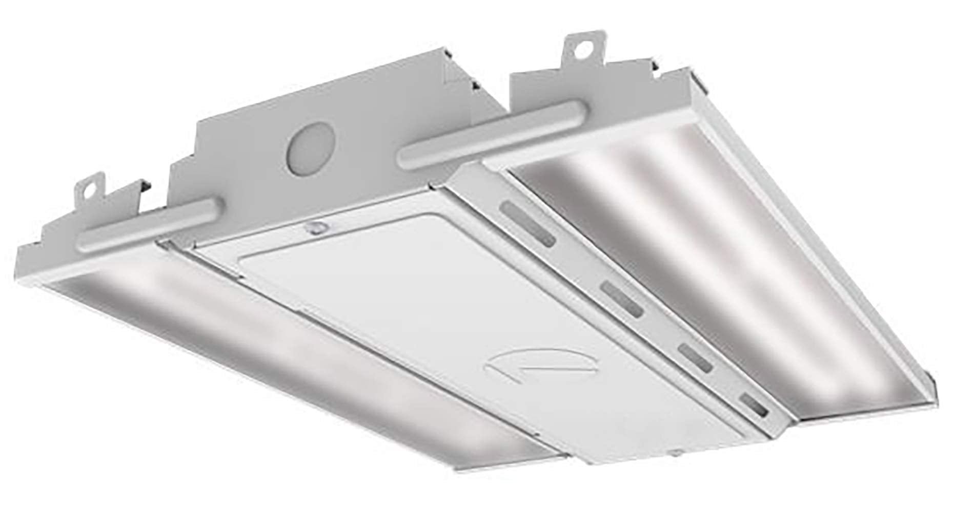 Lithonia Lighting Compact LED Bay Light, 12000 Lumens, 4000K, Model CPHB 12LM MVOLT 40K, 14.4-Inch, Aluminum