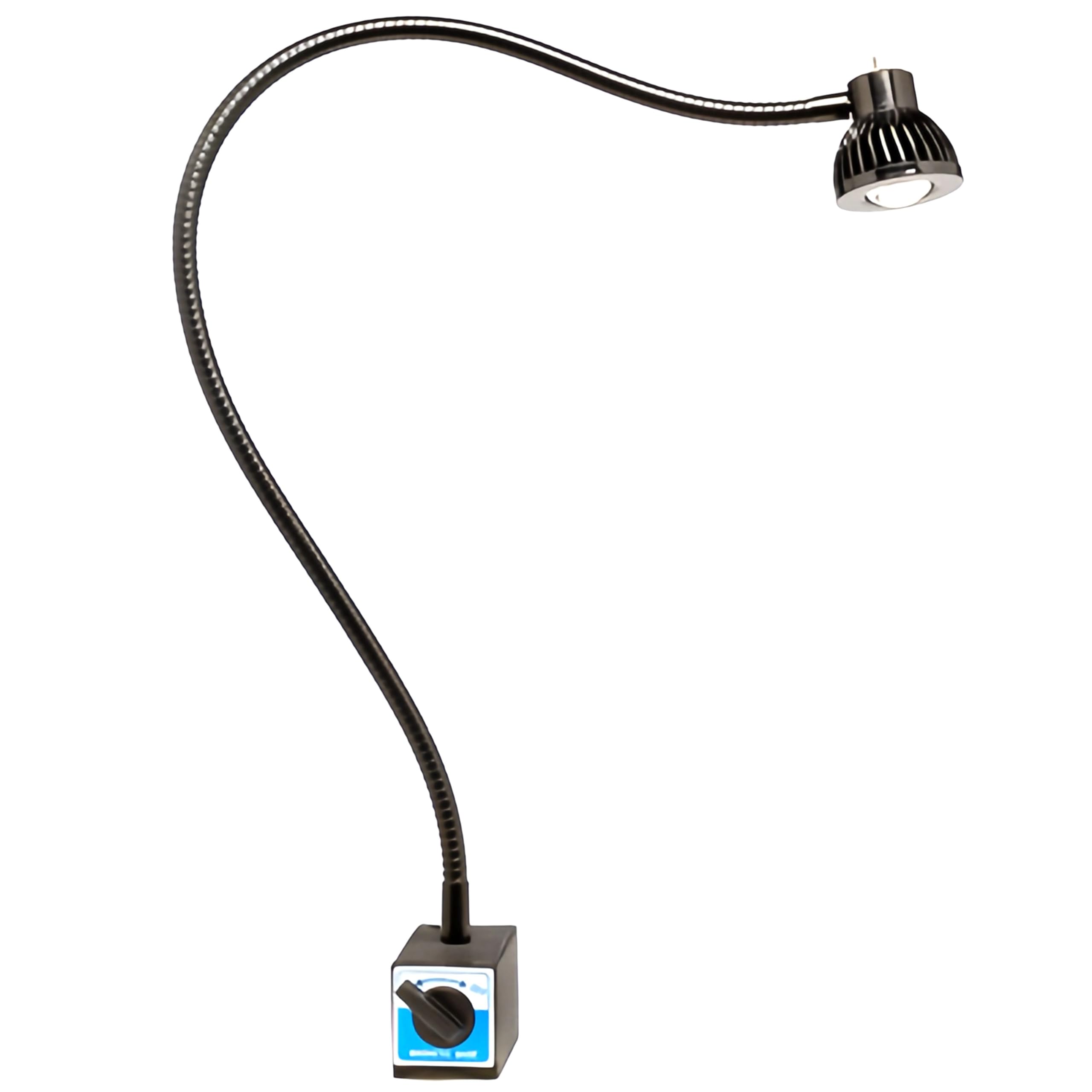 BiNFU High Intensity Cob Led Spot Light 500 Lumens w/Flexible Adjustable Magnetic/Clamp Base (Magnetic Base)
