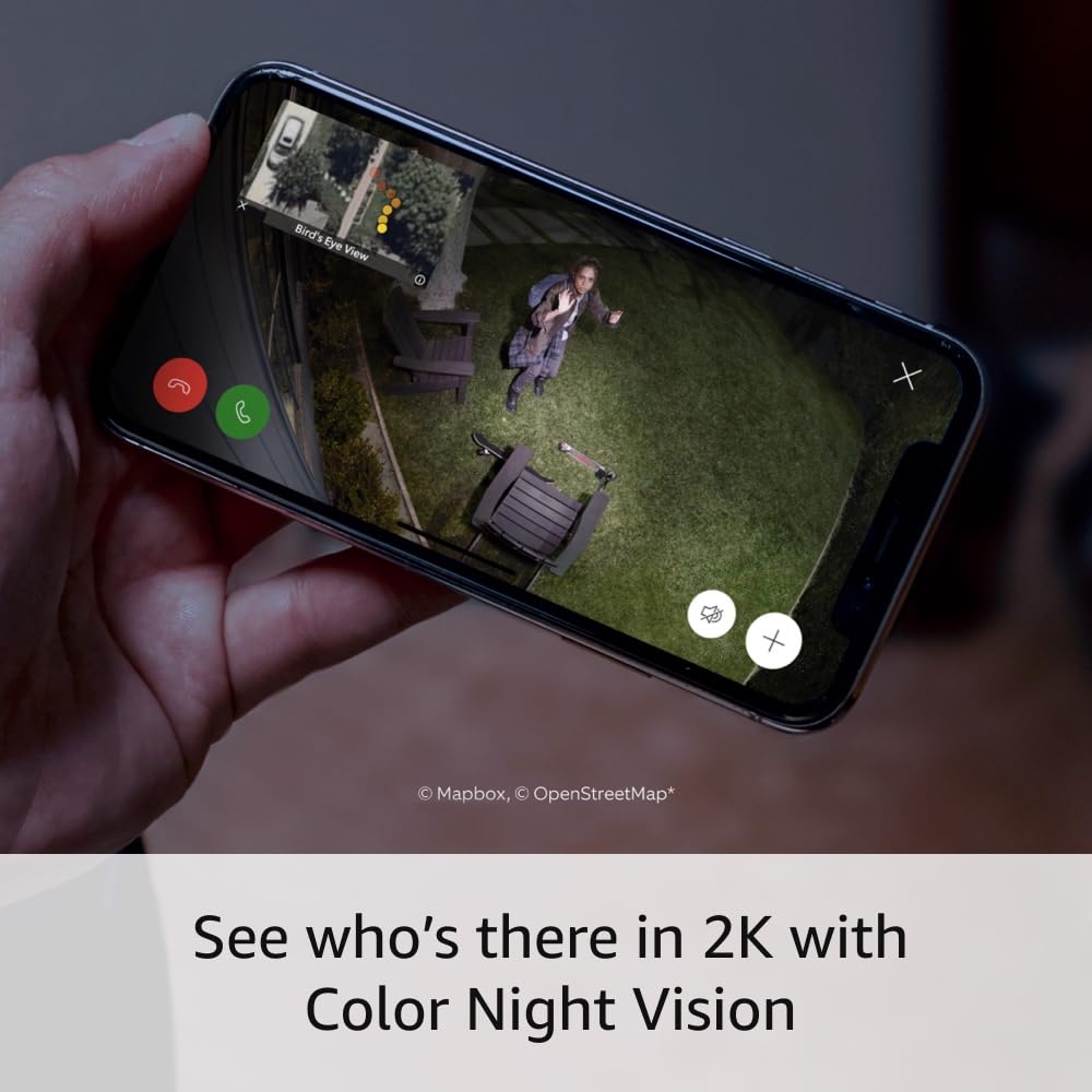 Ring Spotlight Cam Pro, Battery | 3D Motion Detection, Two-Way Talk with Audio+, and Dual-Band Wifi (2022 release) | 3-pack, Bla