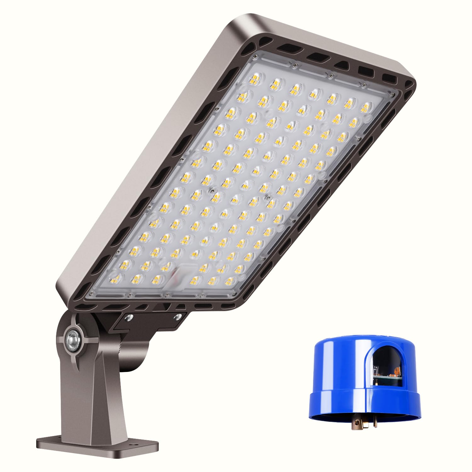 Dream Eeve 240W LED Parking Lot Light Dusk to Dawn Photocell 5000K Commercial Outdoor Area Light IP65 Waterproof 100-277V 36000L