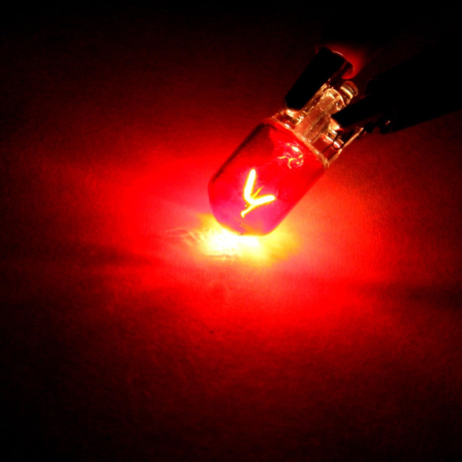 Cciyu 20 Pack 194/168/T10 12V 5W Side Marker Light Halogen Bulb (10 Pcs Red)