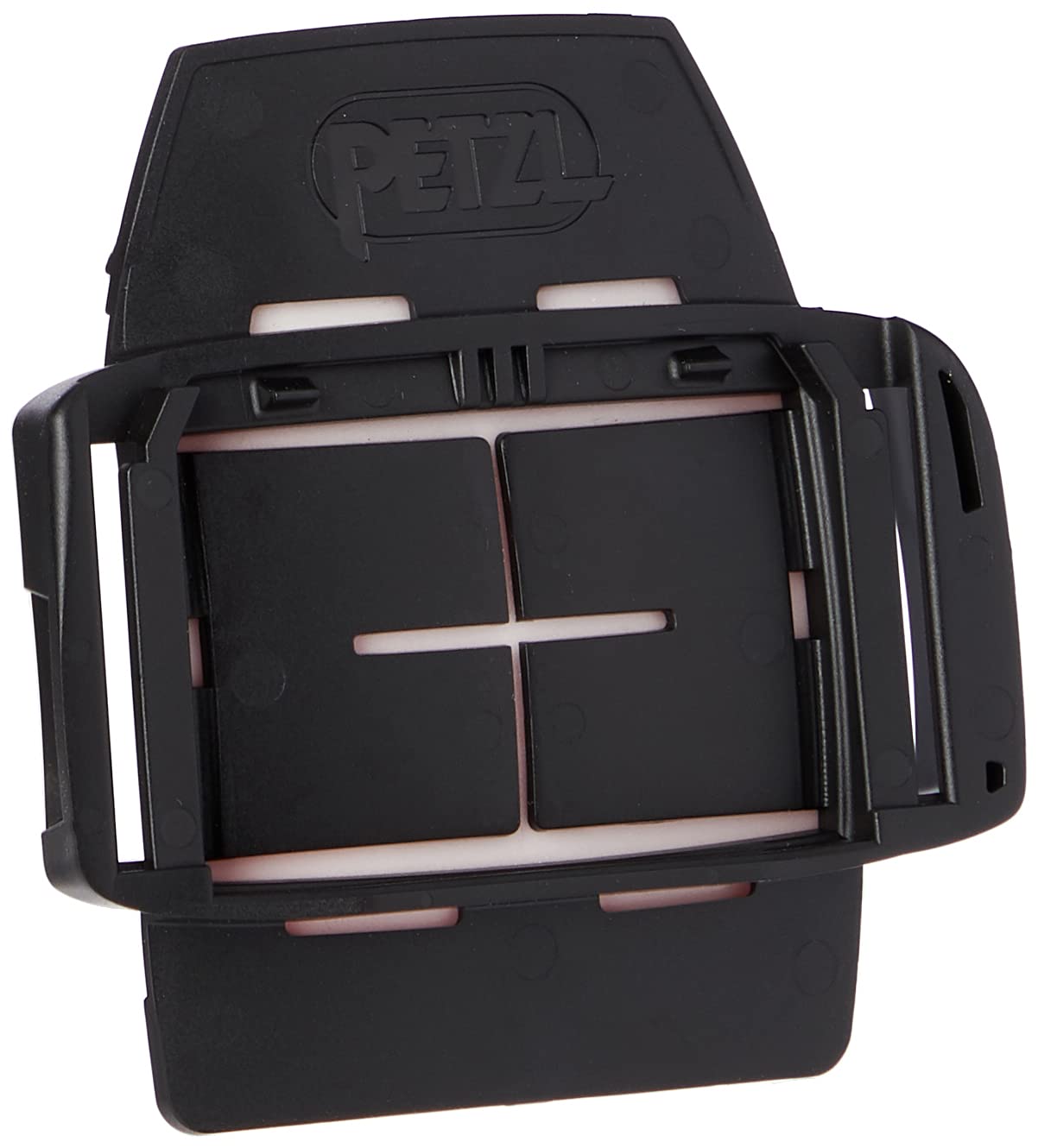 PETZL PIXADAPT Accessory for Mounting PIXA Headlamp on Helmet, Black, Model E78005