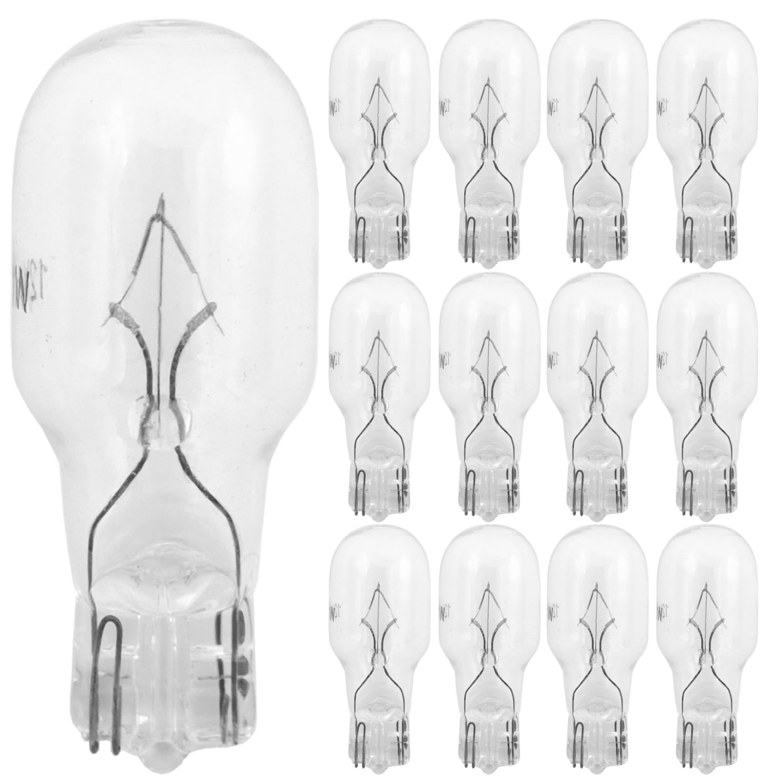 12-Pack 12 Volt 11 Watt Low Voltage T5 Landscape Light Bulbs For Malibu Lights Landscape, Appliance, Rv, Outdoor Landscape Light