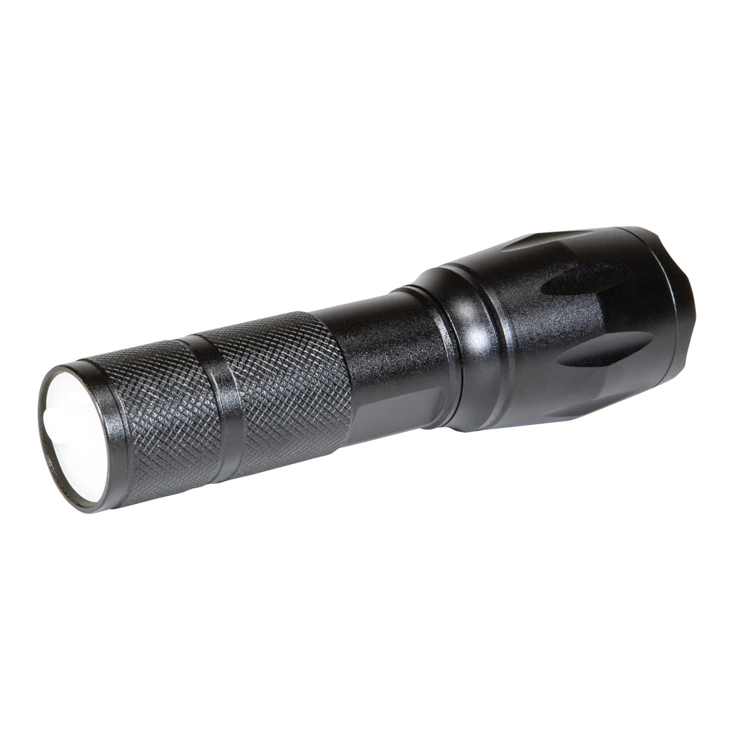 Dorcy 200-Lumen Ultra HD Rechargeable LED Flashlight, Aluminum, Black, Model 41-4379