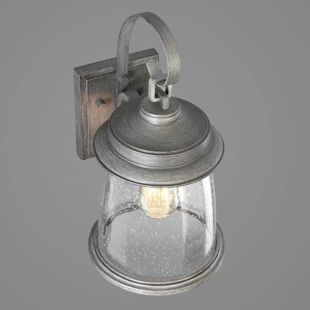 Progress Lighting Conover Outdoor Light Fixture, Antique Pewter, Aluminum, 16inx8.63inx8.63, Model P560084-103