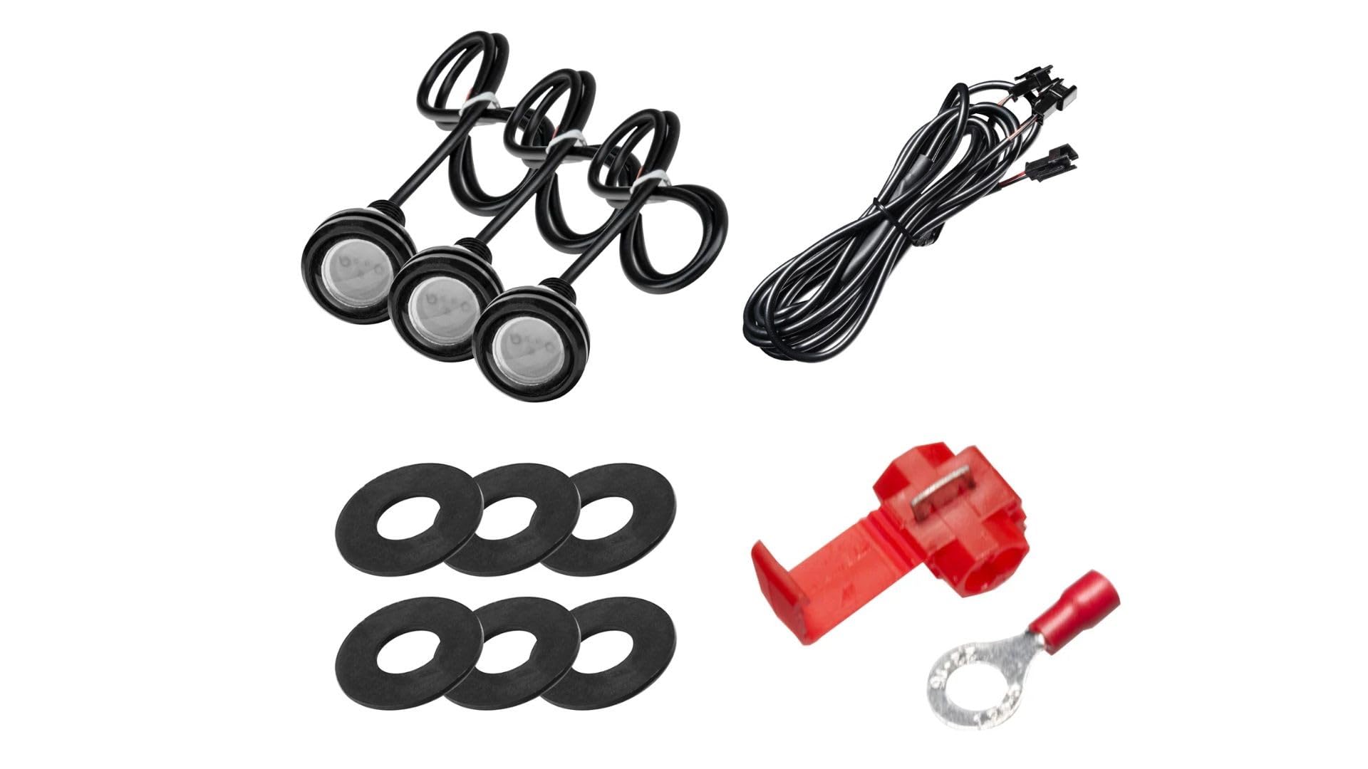 ORACLE Lighting 5871-004 Green Pre-Runner Style LED Grill Kit fits 2020 2023 Gladiator JT - Simple Installation, Brighter Illumi