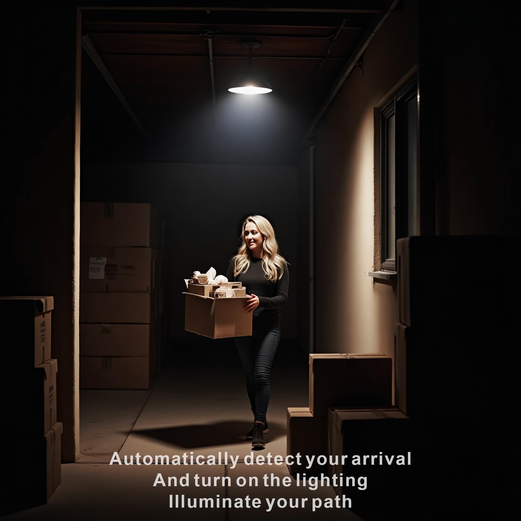 7117 Motion Sensor Light Bulbs  13W (100Watt Equivalent)  Motion Activated Dusk To Dawn Security Led Bulb  A19 E26 3000K Warm White  For Indoor And Outdoor Lighting  Porch  Stairs  Hallway 3Pack