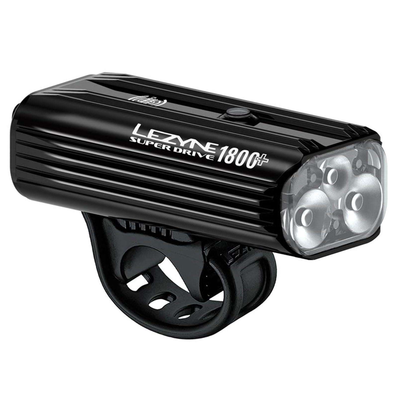 Lezyne Super Drive Bicycle Usb-C Rechargeable Ipx7 White Led Front Light With Multiple Solid & Flash Modes | Integrated Silicone