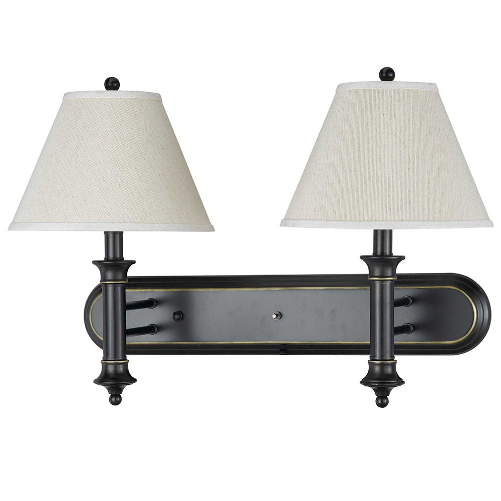 Cal Lighting Calla-60007W2L-1R Transitional Two Wall Lamp Lighting Accessories