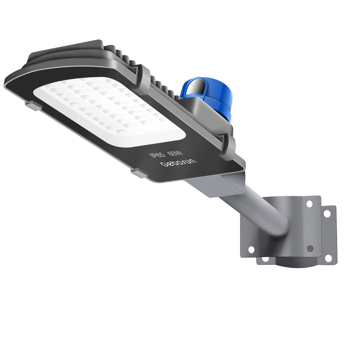 Gebosun Dusk to Dawn LED Outdoor Barn Security Light (Photocell Included) - 60W 6000k Street Floodlight Yard Light for Area Ligh