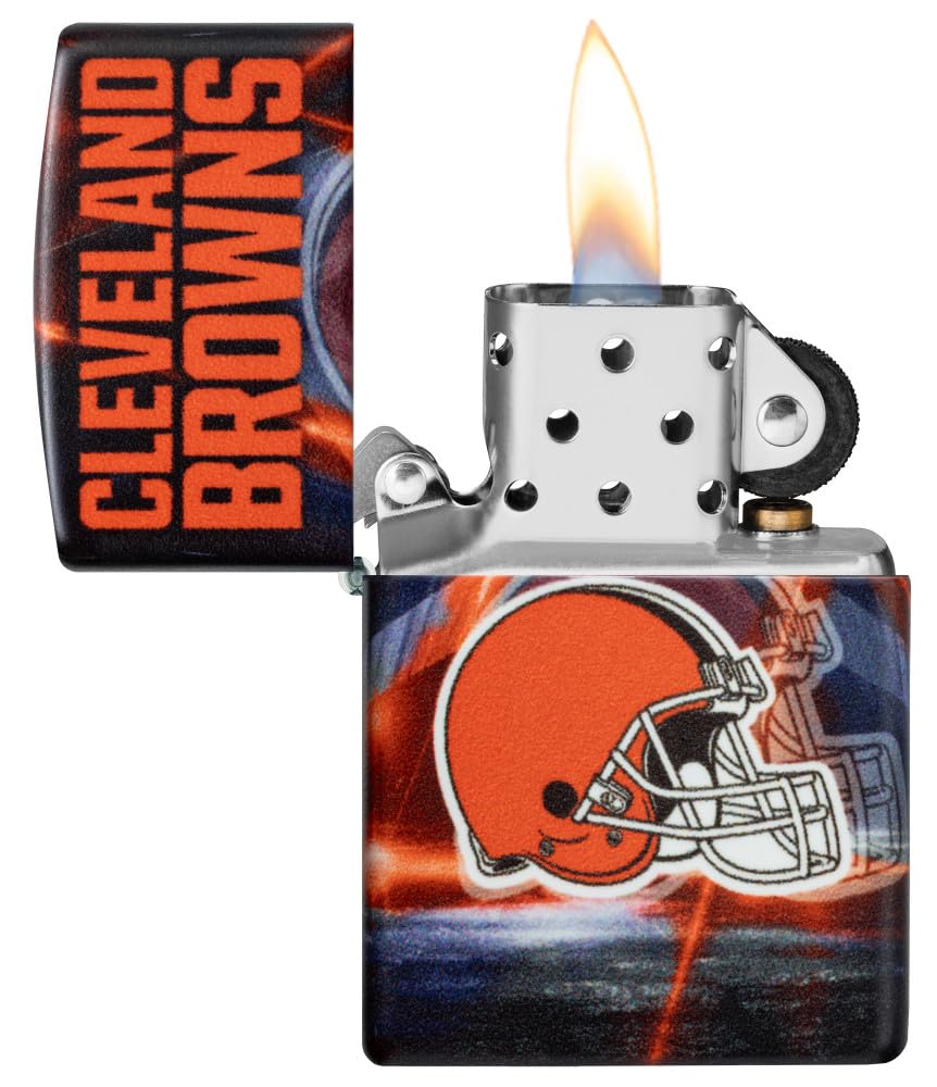 Zippo Nfl Cleveland Browns 540 Matte Pocket Lighter