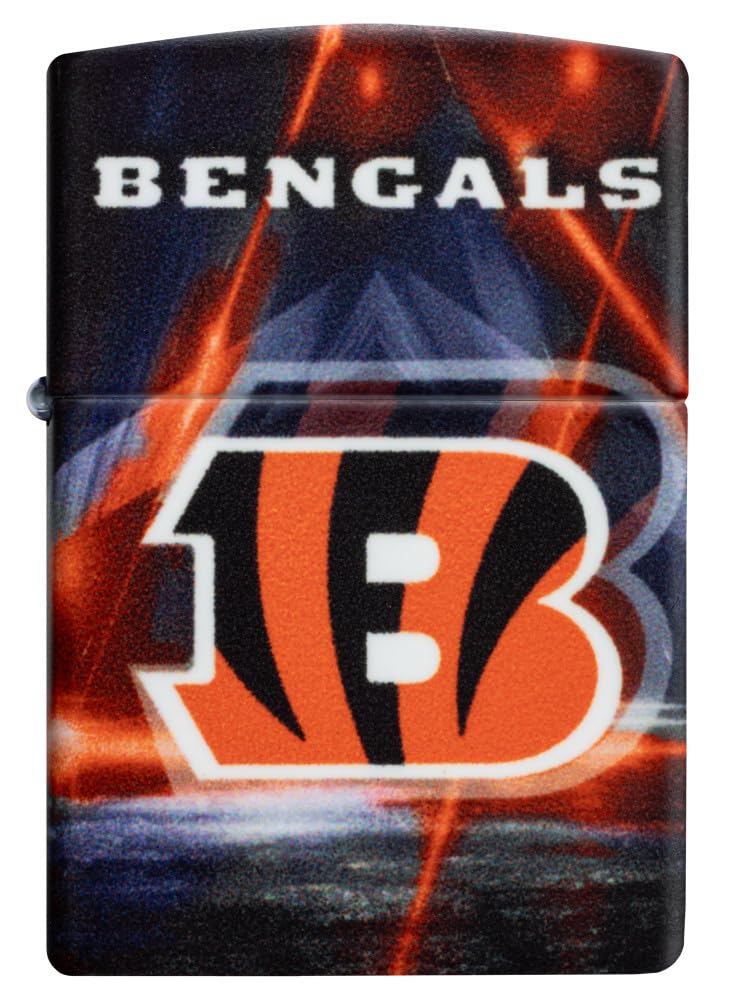 Zippo Nfl Cincinnati Bengals 540 Matte Pocket Lighter