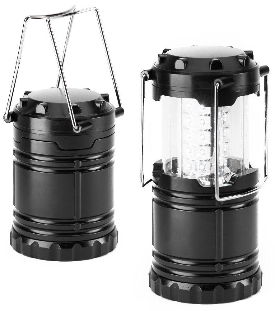 Elevon Ultra Bright LED Collapsible Water Resistant Camping Lantern Flashlights